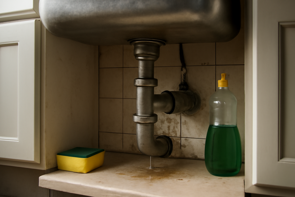 atascos tuberías cocina