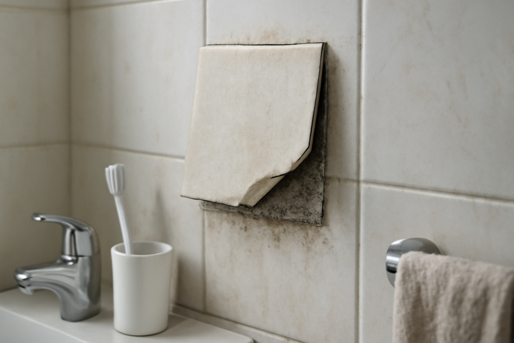arreglar baldosas baño sueltas sin obras