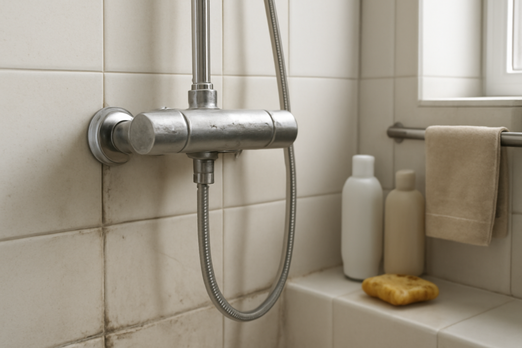 agua fría ducha problema solución