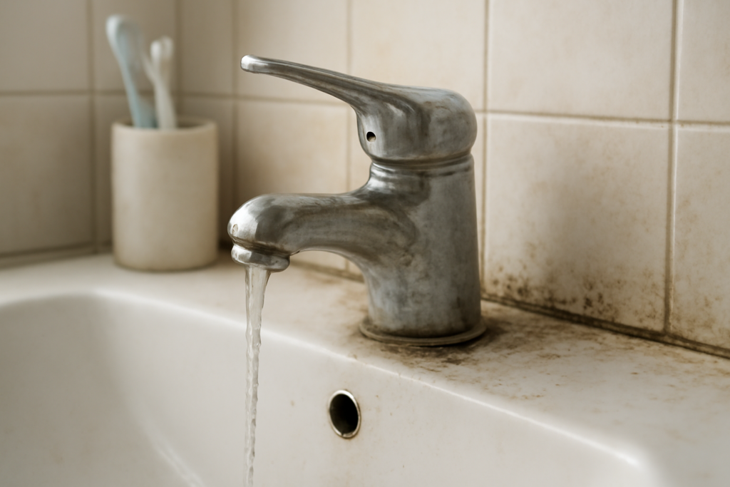 grifo agua caliente no calienta solución