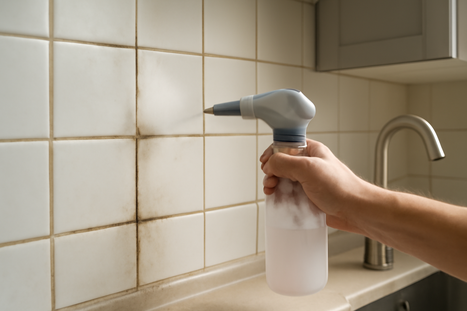 Limpiar azulejos cocina con vapor: paso a paso fácil y rápido