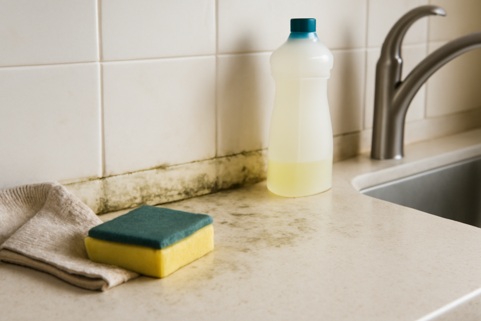 Limpiar la encimera de la cocina: 5 pasos sin esfuerzo